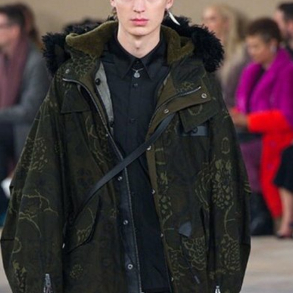 Parka from Kaffe Fassett x Coach colab FW2019